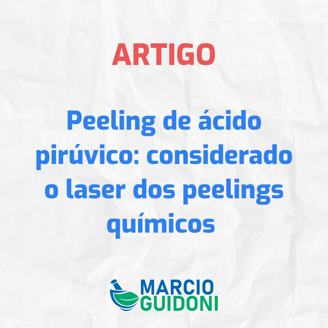 Leia mais sobre o artigo Peeling de ácido pirúvico: Considerado o laser dos peelings químicos
